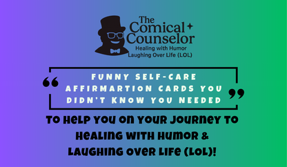 Funny Self-Care Affirmation Cards Deck
