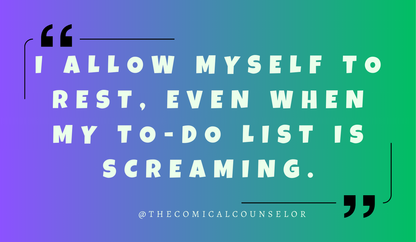Funny Self-Care Affirmation Cards Deck
