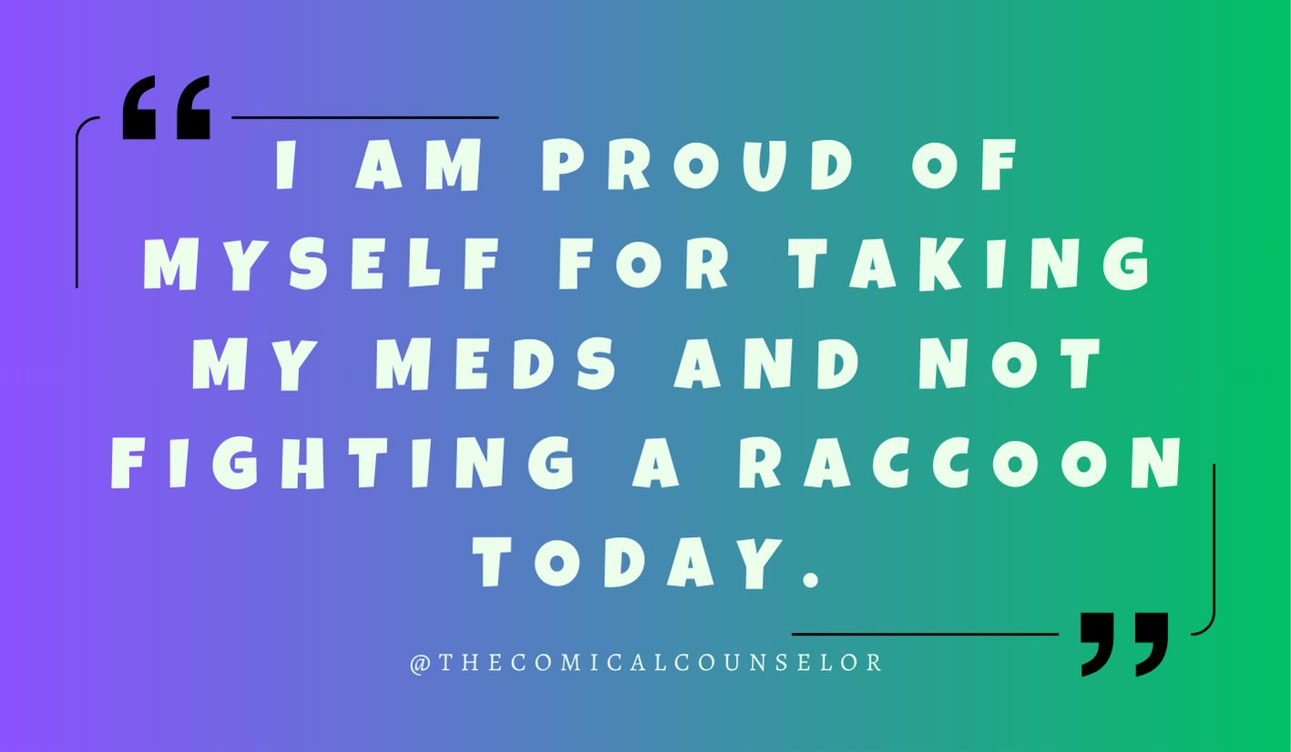 Funny Self-Care Affirmation Cards Deck